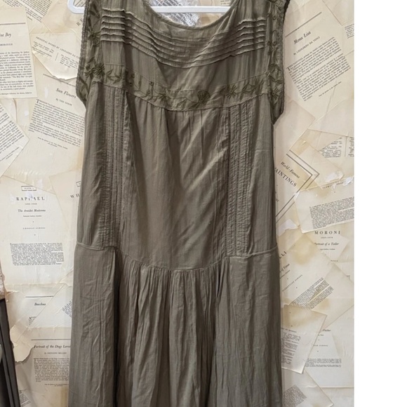 Free People Meadows Edge Maxi Dress in seaweed size XS - Picture 5 of 9